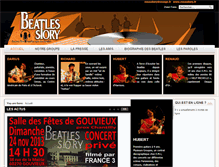 Tablet Screenshot of beatles-story.fr